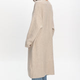 Last Light Longline Oversized Coat Oat