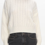 Cadence Knit Sweater Cream