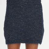 She's Good Knit Mini Skirt Navy