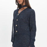 She's Good Knit Mini Skirt Navy