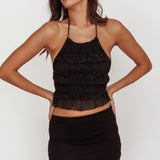 Caitlyn Bodycon Mini Skirt Black