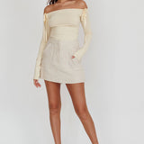 Euphoria Linen Skort Sand