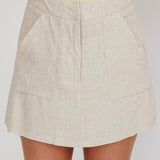 Euphoria Linen Skort Sand