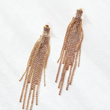 Merida Tassel Earrings Gold