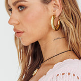 Hailie Chunky Hoops Gold
