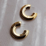 Hailie Chunky Hoops Gold