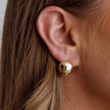 Moonstar Ball Earrings Gold