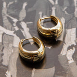 Helena Hoop Earrings Gold