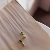 Ireland Gem & Pearl Earrings Gold