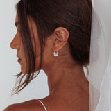 Milly Pearl Bead Earrings Gold