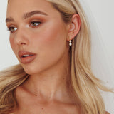 Julia Pearl Drop Earrings Gold