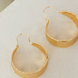 Vitality Hoop Earrings Gold