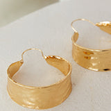 Vitality Hoop Earrings Gold