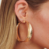 Youth Hoop Earrings Gold