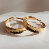 Youth Hoop Earrings Gold