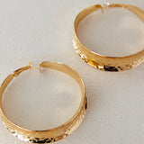 Youth Hoop Earrings Gold