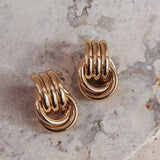 Georgina Loop Earrings Gold