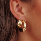 Casper Chunky Earrings Set Gold
