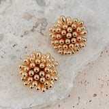 Billy Firework Cluster Earrings Gold
