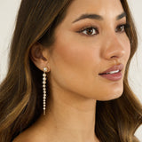 Micha Strand Drop Earrings Pearl