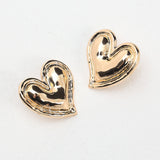 All My Love Heart Earrings Gold