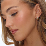 Renee Droplet Earrings Gold