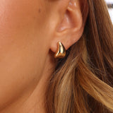 Renee Droplet Earrings Gold