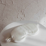 Sweet Dreams Satin Eye Mask White