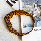 Top Knot Headband Leopard