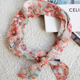 Maddie Twilly Scarf Floral Green