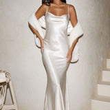 Hadley Cami Scarf Maxi Dress Cream