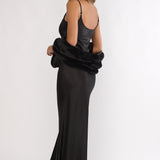 Hadley Cami Scarf Maxi Dress Black