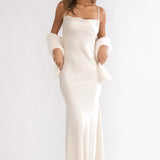Hadley Cami Scarf Maxi Dress Cream
