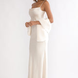 Hadley Cami Scarf Maxi Dress Cream