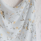 Sundaze Square Scarf Floral Blue