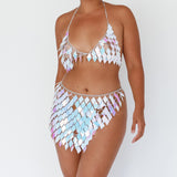 River Festival Shiny Sequins Top (Top Only)