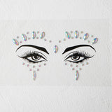 Electric Nights Face Jewels Multi C