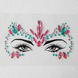 Electric Nights Face Jewels Multi D