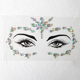 Electric Nights Face Jewels Multi E