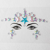 Electric Nights Face Jewels Multi F