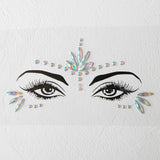 Electric Nights Face Jewels Multi G