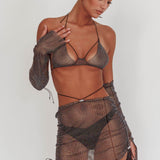 Beat Drop Diamante Set Black