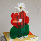 Zephyr Eco-friendly Acrylic Vase Red