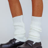 Roxanne Leg Warmers White