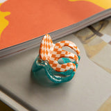 Anita Two-Side Hair Clip Blue/Orange