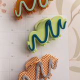 Cloudy Hair Clip Caramel