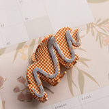 Cloudy Hair Clip Orange