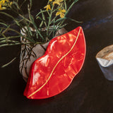 Kiss Kiss Hair Clip Red