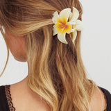 Ayni Frangipani Claw Clip Yellow