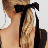 Marabell Bow Hairband Black